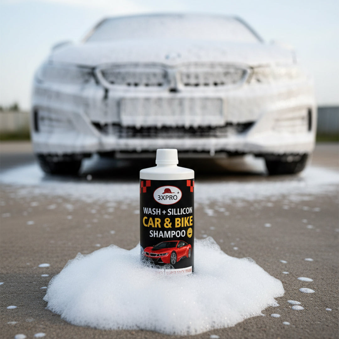 3XPRO Car wash Shampoo | High Foam for Deep Cleaning | Remove Tough Dirt |