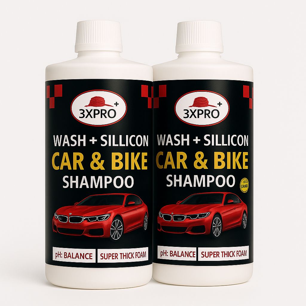 3XPRO Car wash Shampoo | High Foam for Deep Cleaning | Remove Tough Dirt |