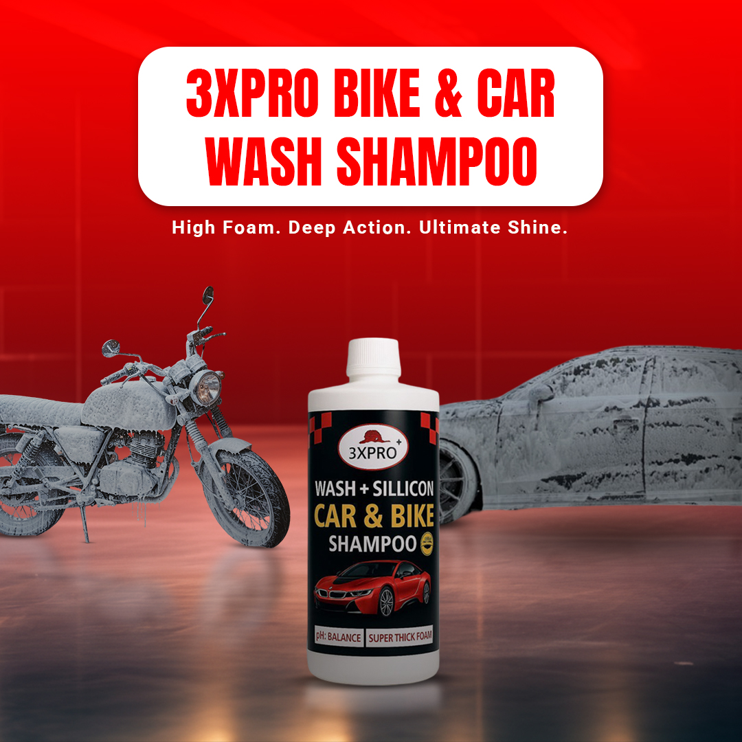 3XPRO Car wash Shampoo | High Foam for Deep Cleaning | Remove Tough Dirt |