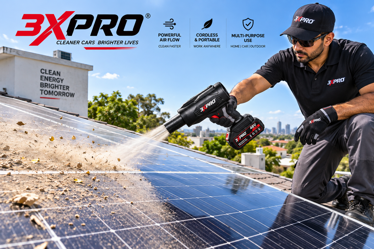 BIG POWER. SMALL MACHINE. 3XPRO 48V CORDLESS AIR BLOWER